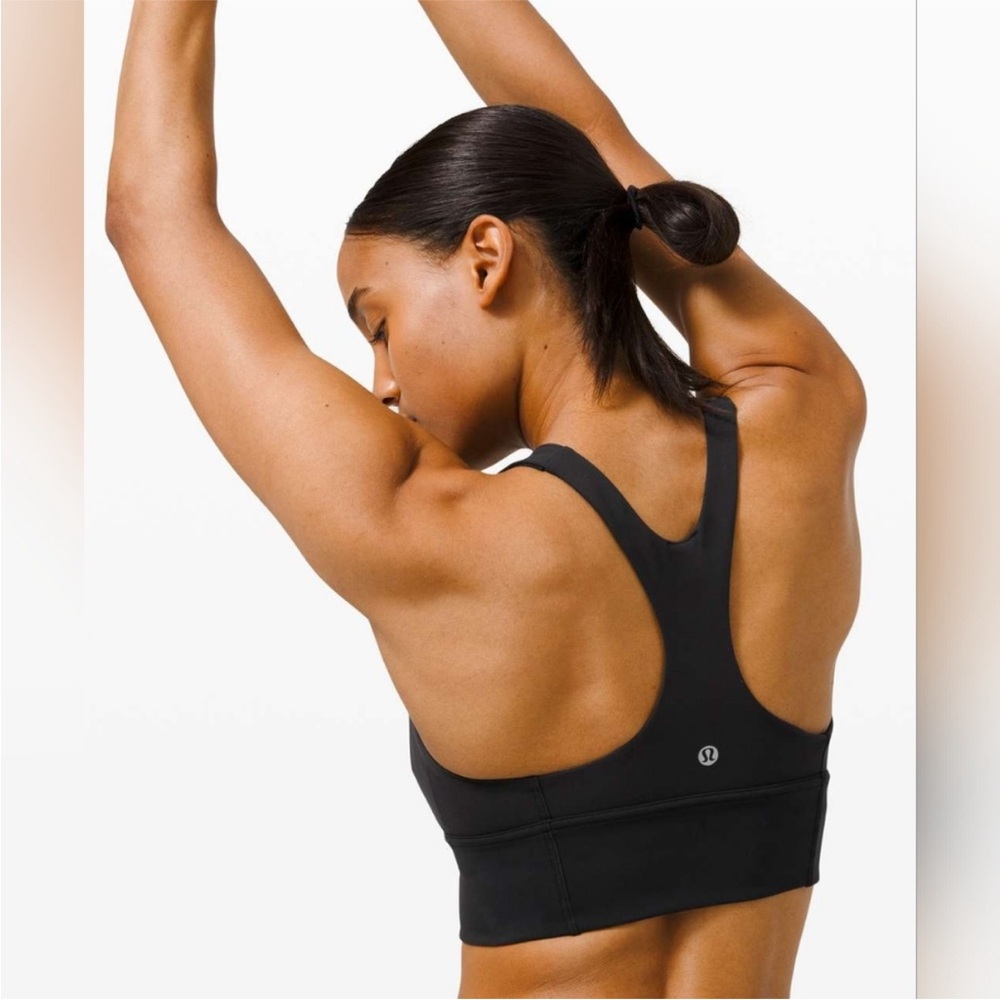 Lululemon Wunder Train Longline Bra C/D Black Size 4